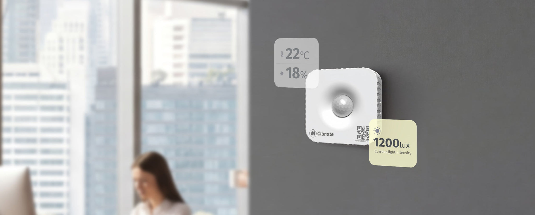 MCLIMATE INTRODUCES MULTI-SENSING DEVICE FOR MOTION DETECTION, INDOOR CLIMATE MONITORING AND LIGHT LEVELS MEASUREMENT – THE MCLIMATE PIR MINI LORAWAN®